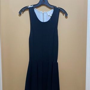Neumann Marcus parker black and white dress